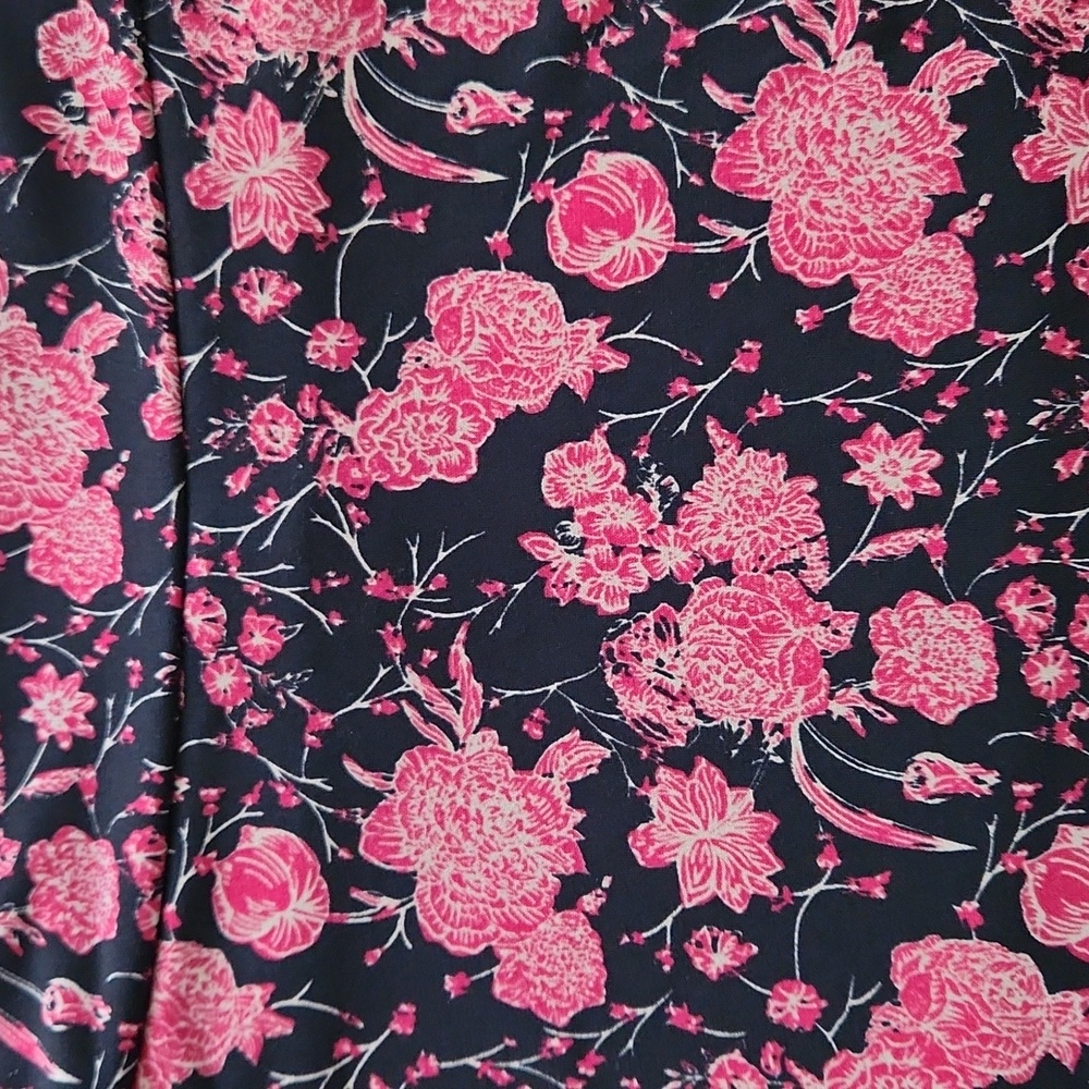 LulaRoe Skirt Dress Floral Stretch Maxi Sz XXS - Picture 11 of 12